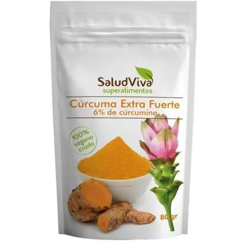 Salud Viva Cúrcuma 80 gr – imagen 1