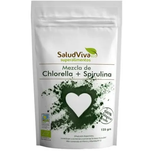 Salud Viva Chlorella y Spirulina 125 gr – imagen 1