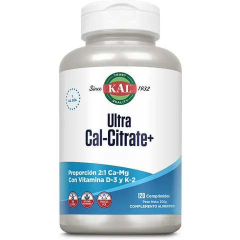 Kal Ultra Cal-Citrate + 120 Tabs – imagen 1