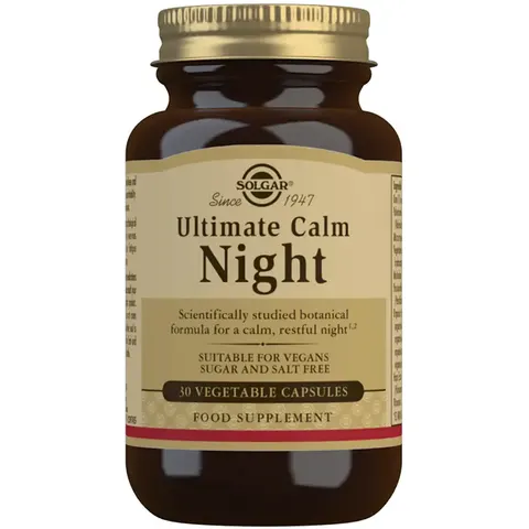 Solgar Ultimate Calm Night 30 Gemüsekapseln – Bild 1