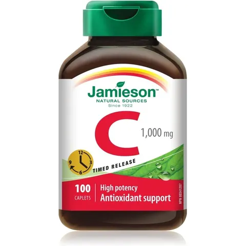 Jamieson vitamina c 1000 mg tr ac ret 100 comp – imagen 1