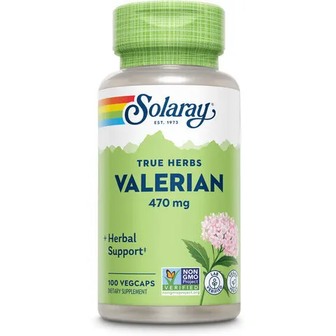 Solaray valerian 470mg 100vcap. – imagen 1