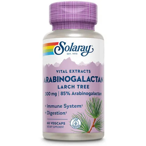 SOLARAY Arabinogalactano 60 caps – imagen 1