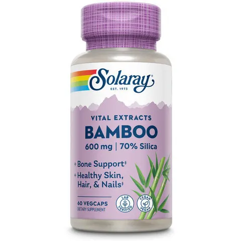 Solaray bamboo 300mg. 60cap. – imagen 1