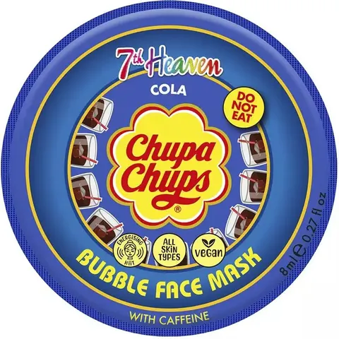 7th Heaven Chupa Chups mascarilla bubble cola 8 ml – imagen 1