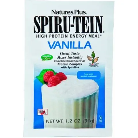 NaturesPlus Merengada Spiru-Tein Sobre de Vainilla 34gr 34 gr – imagen 1