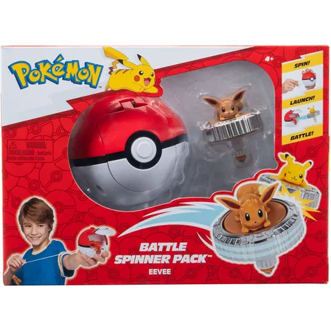 Pokémon - Battle Spinner Game - Eevee & Poké Ball – afbeelding 1