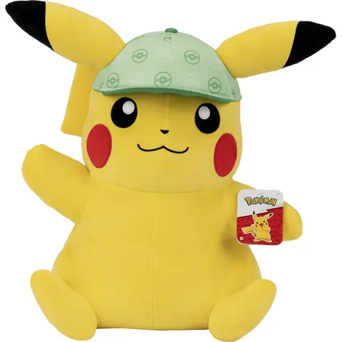 POKEMON - 60cm Plush Pikachu #4 Pikachu with Hat – afbeelding 1
