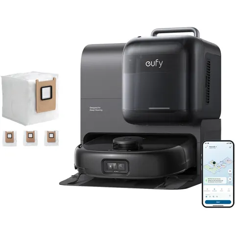 eufy Robotstofzuiger Omni E28 + Dust Bag – afbeelding 1