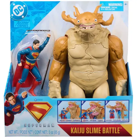 SUP Battle Pack Superman + Kaiju Monster - SPIN MASTER – imagen 1