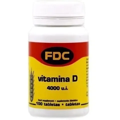 FDC Vitamina D 4000 ui 100 Comprimidos – imagen 1