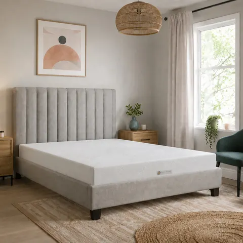 DS Living 30cm Extra Deep Rolled Medium Soft Memory Foam Mattress with Removable Washable Cover Super King (6') – image 1