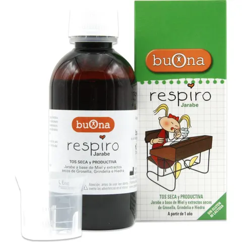 Buona respiro jarabe tos seca 140ml. – imagen 1