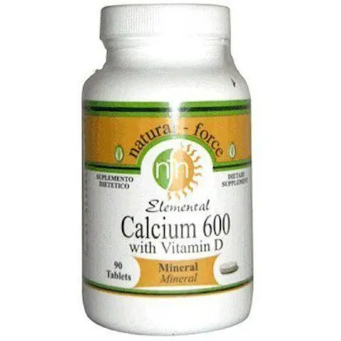 Nutriforce Calcio 600 mg + Vitamina D 90 Comprimidos – imagen 1