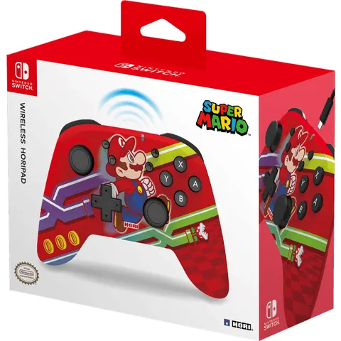 Wireless Switch Controller Horipad, Super Mario – Mehrfarbig – Bild 1