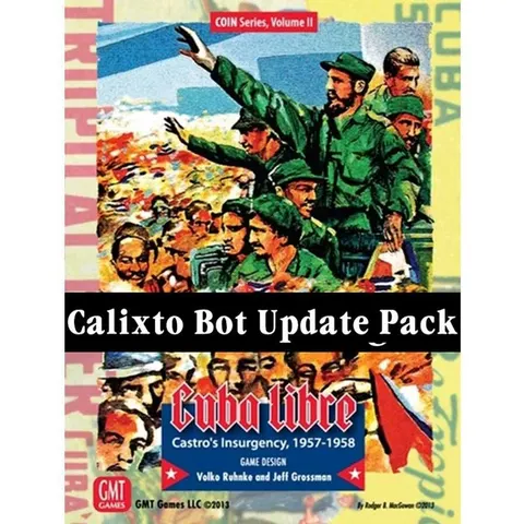 Cuba Libre Calixto Bot Update Pack for Board Games by GMT Games – image 1