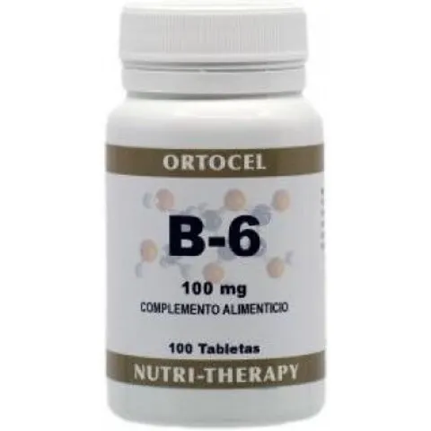 Ortocel nutri-therapy vitamina b-6 100comp. – imagen 1