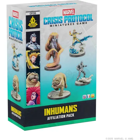 Atomic Mass Games Marvel: Crisis Protocol – Inhumans Affiliation Pack for Tabletop Miniatures Game – image 1