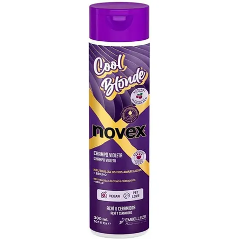 Novex cool blonde champu 300 ml – imagen 1