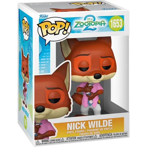Funko Pop Disney: Zootopia 2 - Nick Wilde #1653 – afbeelding 1