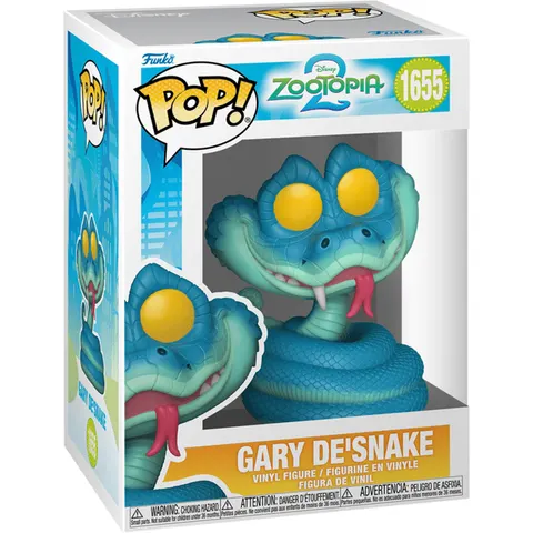Funko Pop Disney: Zootopia 2 - Gary De'Snake #1655 – afbeelding 1