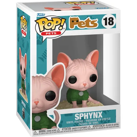 Funko Pop Pets: Sphinx Cat #18 – afbeelding 1