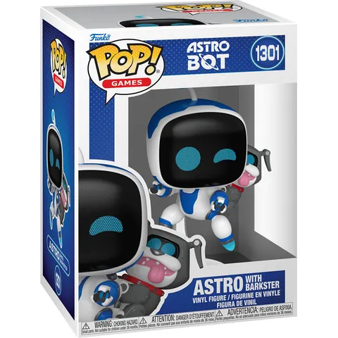 Funko POP Games: Astro Bot- Astro W/barkster – afbeelding 1