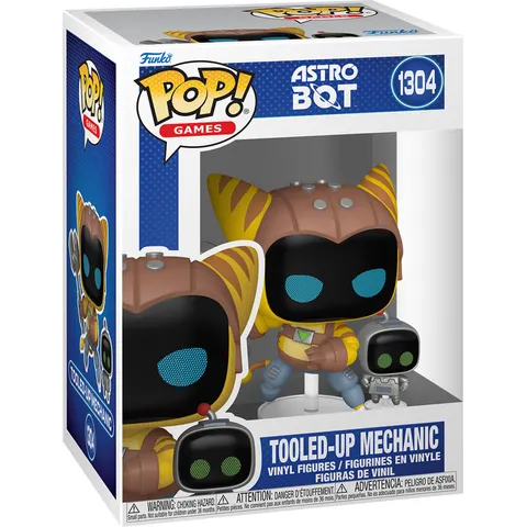 Funko Pop&buddy: Astro Bot- TU Mechanic – afbeelding 1