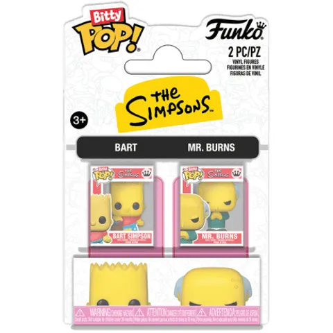 Funko Bitty POP The Simpsons 2-Pack - Bart & Mr. Burns Mini Figures – image 1