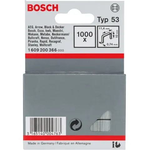 BOSCH Tackerklammern Typ 53 – 1609200366 – Bild 1