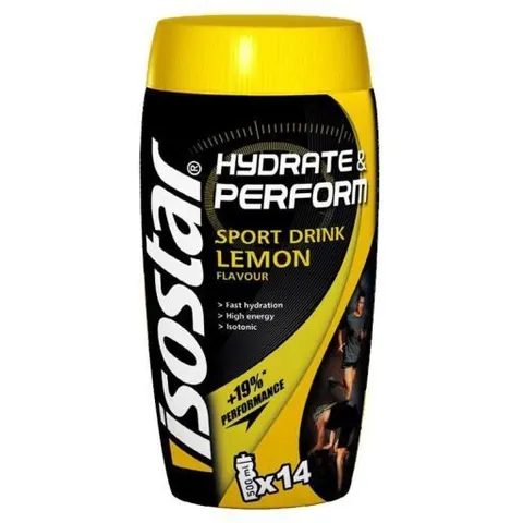 Isostar Hydrate & Perform 560 gr Limón – imagen 1