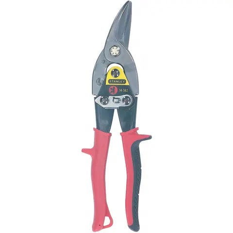 Stanley Tools Red Aviation Snip Left Cut 250Mm (10In) – image 1