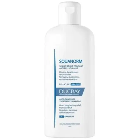 Ducray Squanorm Champú Anticaspa Grasa 200 ml – imagen 1