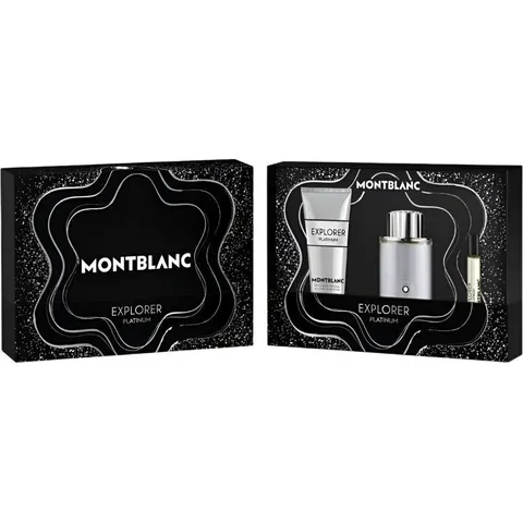 Montblanc Explorer Platinum Estuche 3 Piezas – imagen 1