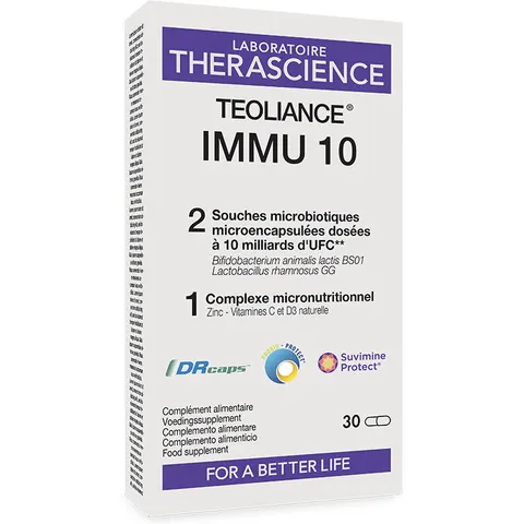 Therascience teoliance immu10 30cap. – imagen 1