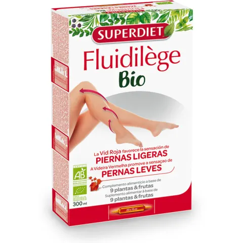 Superdiet Fluidilege Bio 20 Ampollas – imagen 1