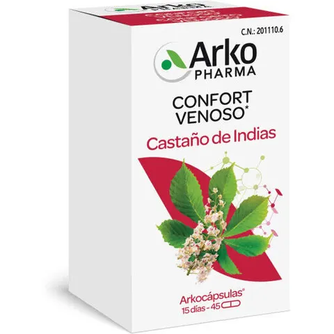 Arkopharma Arkocaps Castaño de Indias 45 caps – imagen 1