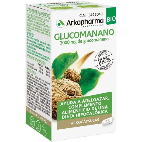 Arkopharma Arkocápsulas Glucomanano Bio 45 Cápsulas – imagen 1