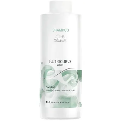WELLA Professionals Nutricurls Champú para Ondas 1000 ml – imagen 1