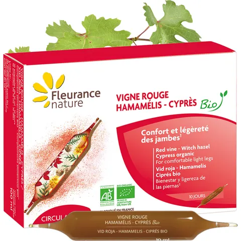 Fleurance Nature Vid Roja - Hamamelis - Cipres – imagen 1