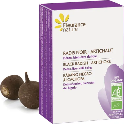 Fleurance nature rabano negro - alcachofa 30 com bio – imagen 1
