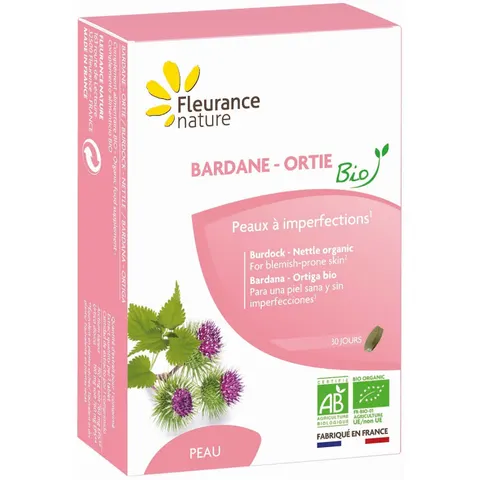 Fleurance Nature Bardana Ortiga Bio 30 Comprimidos – imagen 1