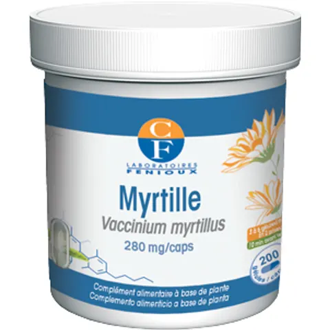 Fenioux Myrtille 280 mg x 200 Cápsulas – imagen 1