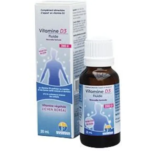 Fenioux Vitamina D3 Fluide 2000 ui 20 ml – imagen 1