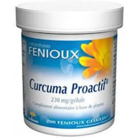Fenioux Cúrcuma Proactif 230 mg 90 Cápsulas – imagen 1