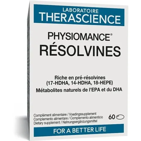 Therascience physiomance resolvinas 60perlas. – imagen 1