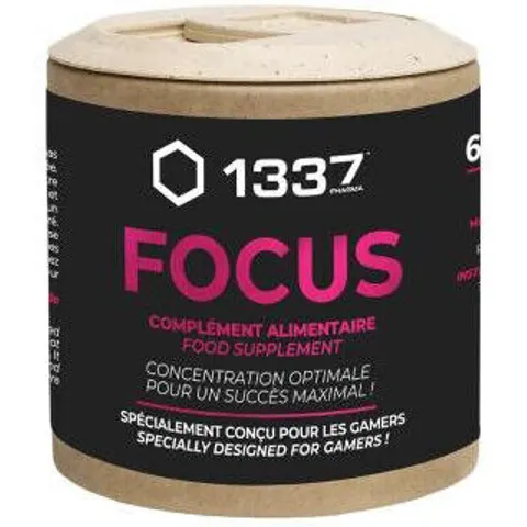 1337 Pharma Focus 60 Perlas – imagen 1