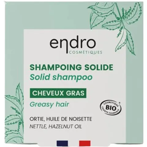 Endro Cosmetiques Champú Sólido Cabello Graso 85 gr – imagen 1