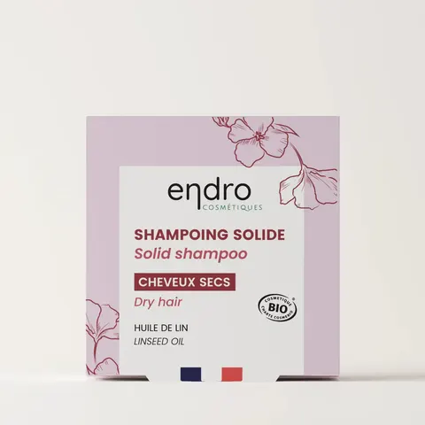 Endro Cosmetiques Champú Sólido Cabello Seco 85 gr – imagen 1