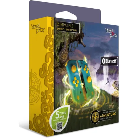Twinpads Adventure Classic Switch Joy-Con, Türkis – Bild 1